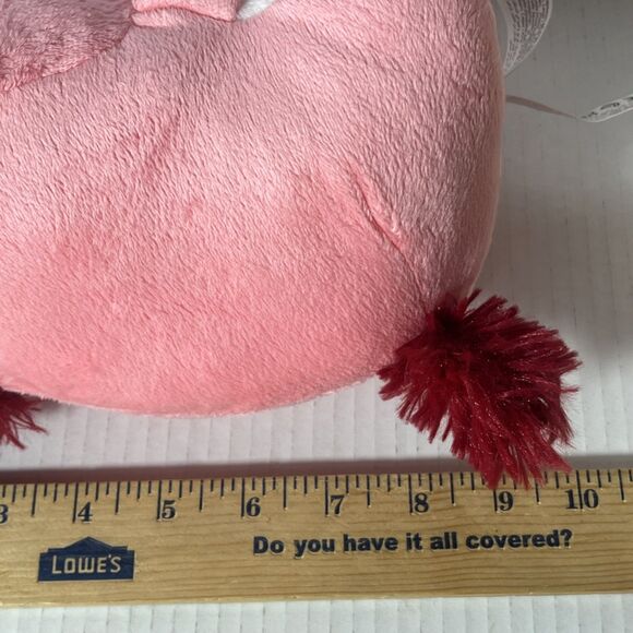 Unicorn stuffed animal Pink plush 9” - Picture 8 of 8